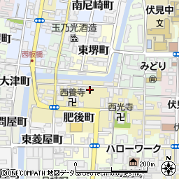京都府京都市伏見区土橋町339-6周辺の地図