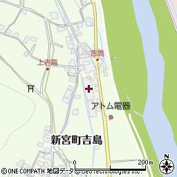 兵庫県たつの市新宮町吉島533-1周辺の地図