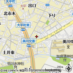 ハートホーム美川Ｂ周辺の地図