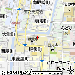 京都府京都市伏見区土橋町339-2周辺の地図
