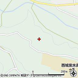 広島県庄原市西城町入江194周辺の地図