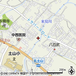 滋賀県甲賀市土山町北土山1451周辺の地図