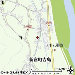 兵庫県たつの市新宮町吉島164-5周辺の地図