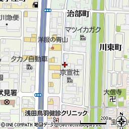京都市　三栖公園周辺の地図