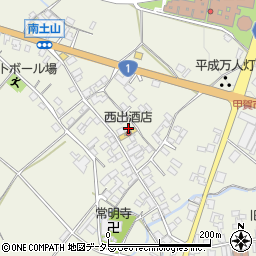 滋賀県甲賀市土山町北土山2131周辺の地図