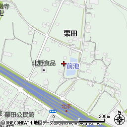 兵庫県加西市北条町栗田255周辺の地図