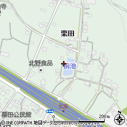 兵庫県加西市北条町栗田255-7周辺の地図