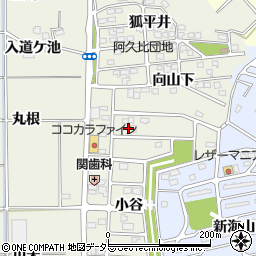 愛知県知多郡阿久比町卯坂小曽ケ脇152周辺の地図