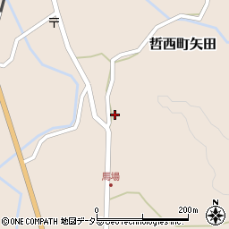 岡山県新見市哲西町矢田2251周辺の地図