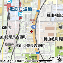 丸成商事京都支社周辺の地図
