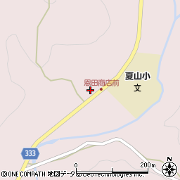 愛知県岡崎市夏山町東王柿平周辺の地図