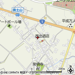 滋賀県甲賀市土山町北土山2176周辺の地図