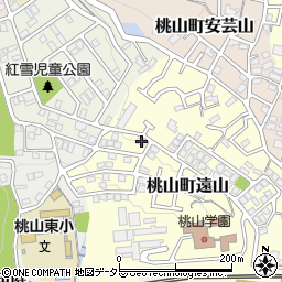 京都府京都市伏見区桃山町遠山37周辺の地図