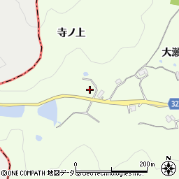 兵庫県宝塚市上佐曽利寺ノ上周辺の地図