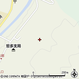 岡山県新見市哲多町本郷216周辺の地図