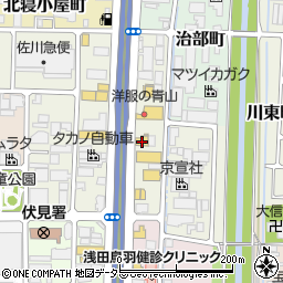 ネッツトヨタ京華株式会社　伏見店周辺の地図