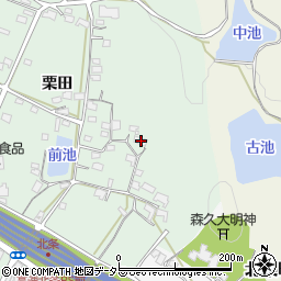 兵庫県加西市北条町栗田568周辺の地図
