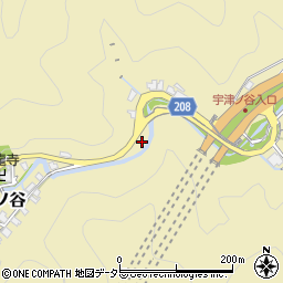 静岡県静岡市駿河区宇津ノ谷758周辺の地図