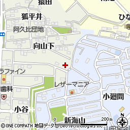 愛知県知多郡阿久比町卯坂小曽ケ脇134周辺の地図