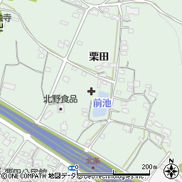 兵庫県加西市北条町栗田258周辺の地図
