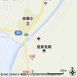 岡山県新見市哲多町本郷579-9周辺の地図