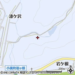 愛知県岡崎市小美町樋ケ入周辺の地図