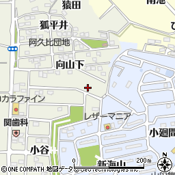 愛知県知多郡阿久比町卯坂小曽ケ脇131周辺の地図