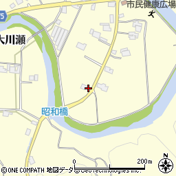 兵庫県三田市大川瀬249周辺の地図