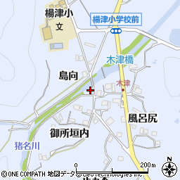 兵庫県川辺郡猪名川町木津御所垣内15-1周辺の地図