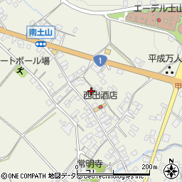 滋賀県甲賀市土山町北土山2127周辺の地図