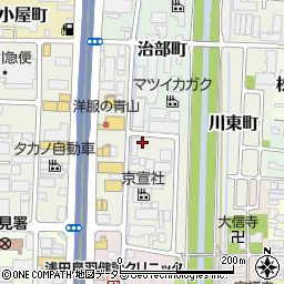 京都府京都市伏見区島津町145周辺の地図