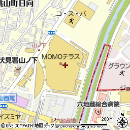 みんなの保険工房　ＭＯＭＯテラス店周辺の地図