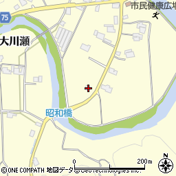 兵庫県三田市大川瀬248周辺の地図
