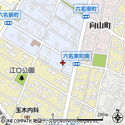 リンナイ岡崎営業所周辺の地図