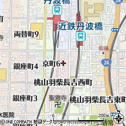京都府京都市伏見区桃山羽柴長吉西町22周辺の地図