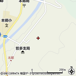 岡山県新見市哲多町本郷146周辺の地図