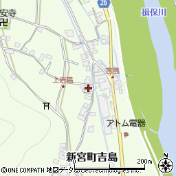 兵庫県たつの市新宮町吉島163-4周辺の地図