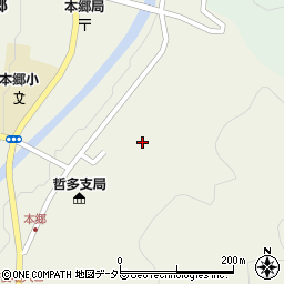 岡山県新見市哲多町本郷145周辺の地図