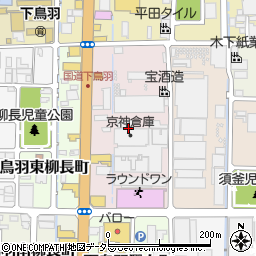 京都府京都市伏見区下鳥羽平塚町周辺の地図