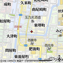京都府京都市伏見区東堺町550周辺の地図