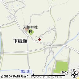 兵庫県三田市下槻瀬72周辺の地図