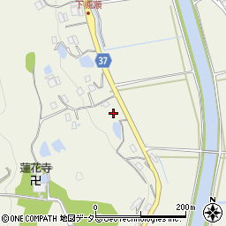 兵庫県三田市下槻瀬572周辺の地図