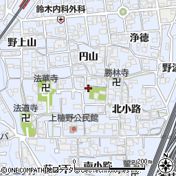 京都府向日市上植野町西小路22周辺の地図