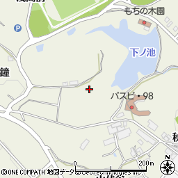 愛知県知多郡阿久比町卯坂下同志鐘周辺の地図