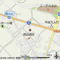 滋賀県甲賀市土山町北土山2139周辺の地図