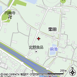 兵庫県加西市北条町栗田319周辺の地図