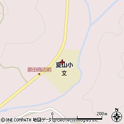 愛知県岡崎市夏山町細田周辺の地図
