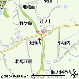 兵庫県宝塚市上佐曽利（郷ノ坪）周辺の地図