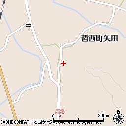 岡山県新見市哲西町矢田2248周辺の地図