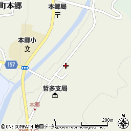 岡山県新見市哲多町本郷241周辺の地図